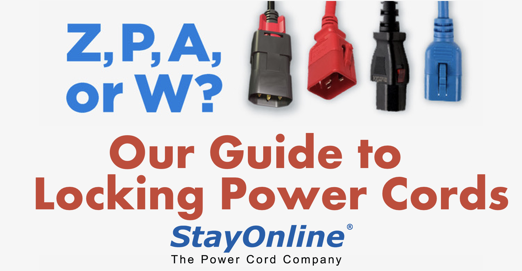 Locking Power Cord Guide Graphic